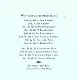 Jr NTR Wedding Card