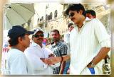 Pawan Kalyan Teenmaar Movie Working Stills